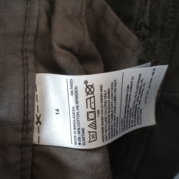 Old Navy Pixie Jeans [Color:Gray] [Size:14] - Picture 4 of 4